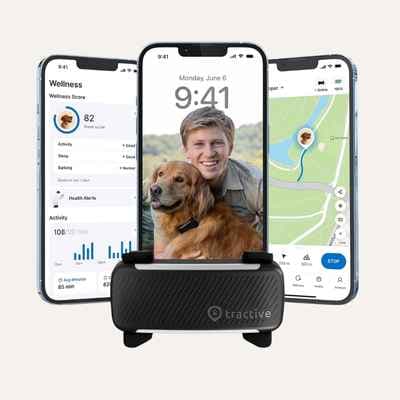 Tractive Smart Dog GPS Tracker with Virtual Fence