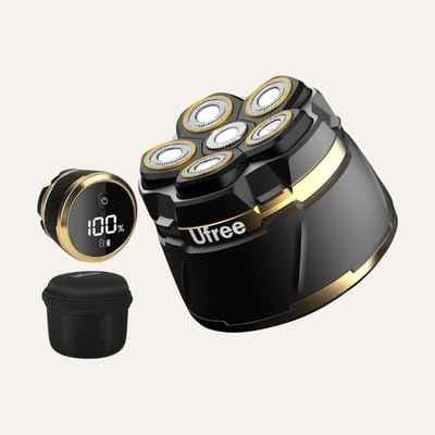 Ufree Waterproof Bald Head Shaver with Travel Pouch